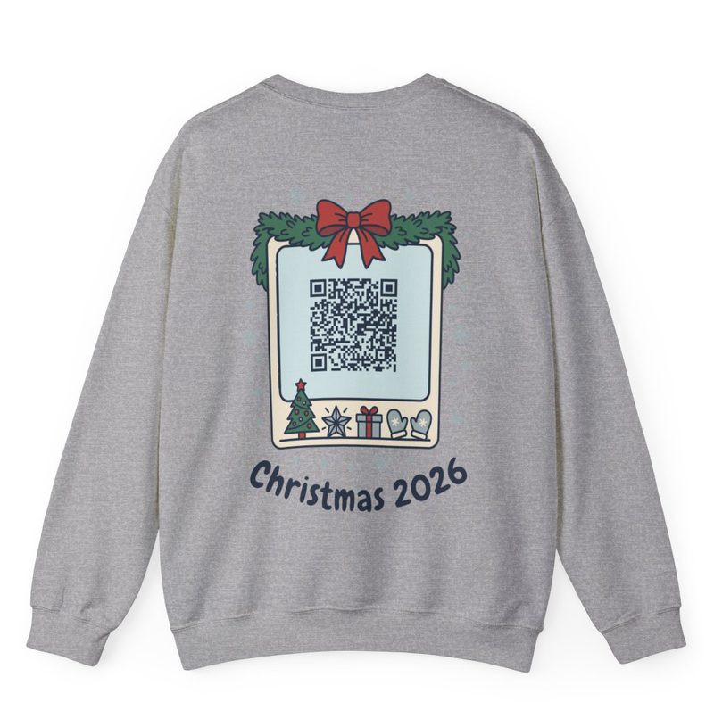 Christmas 2026 Ripplegram design, back view