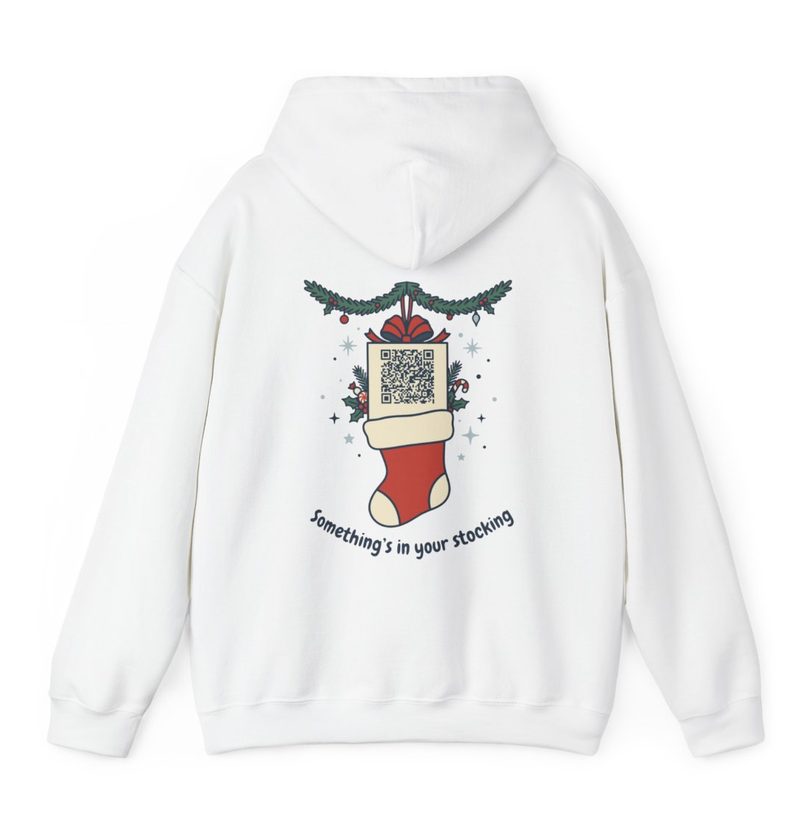 Something's in Your Stocking Ripplegram design, back view
